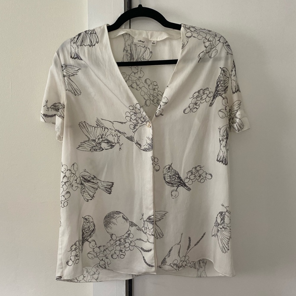 Wilfred (Aritzia) off white top